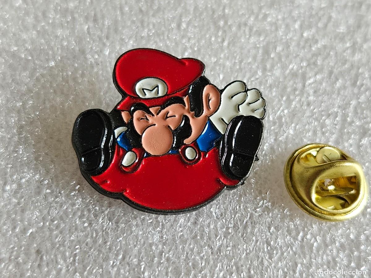 Pins de colecci&oacute;n: Pin Super Mario Bros pins de los a&ntilde;os 90 pines nintendo sega sonic