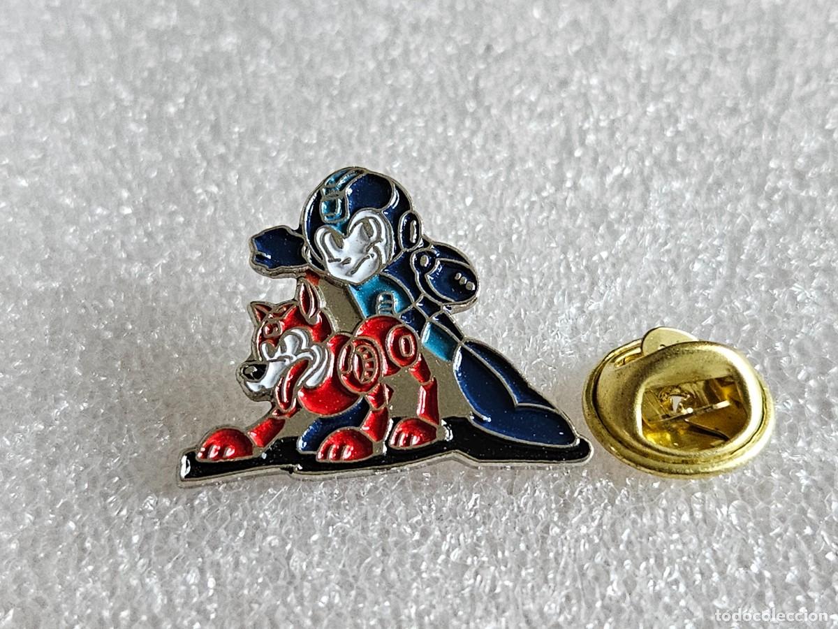 Pins de colecci&oacute;n: Pin Megaman Pins de los a&ntilde;os 90 de videojuegos nintendo pines sega sonic mario