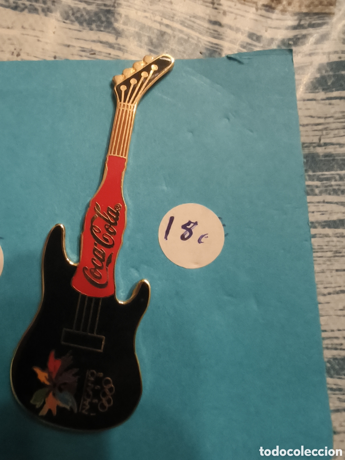 Pins de colecci&oacute;n: Pins guitarra Olimpiadas Nagano 1998