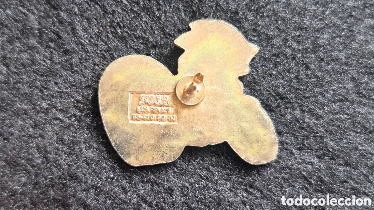 Pins de colecci&oacute;n: Pin Sonic en Moto. SEGA Original. - Foto 7