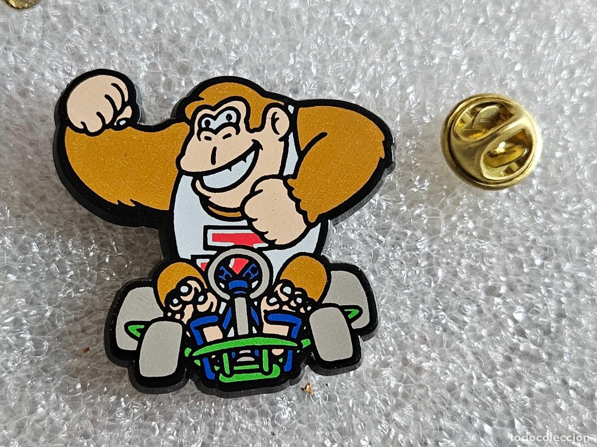 Pins de colecci&oacute;n: Pin Donkey Kong Super Mario Bros pins de los a&ntilde;os 90 pines nintendo sega sonic