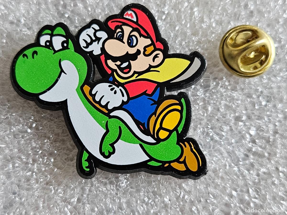 Pins de colecci&oacute;n: Pin Super Mario Bros pins de los a&ntilde;os 90 pines nintendo sega sonic