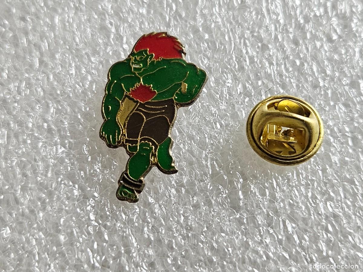 Pins de colecci&oacute;n: Pin Street Fighter pins de los a&ntilde;os 90 pines nintendo capcom sega sonic Super mario