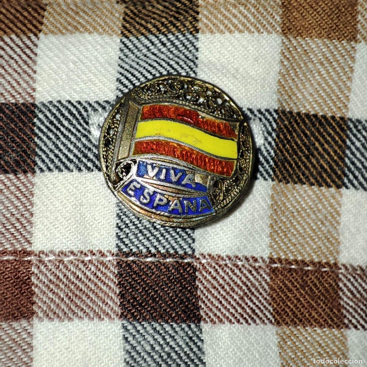 Pins de colecci&oacute;n: Pin para ojal &rdquo;VIVA ESPA&Ntilde;A&rdquo;