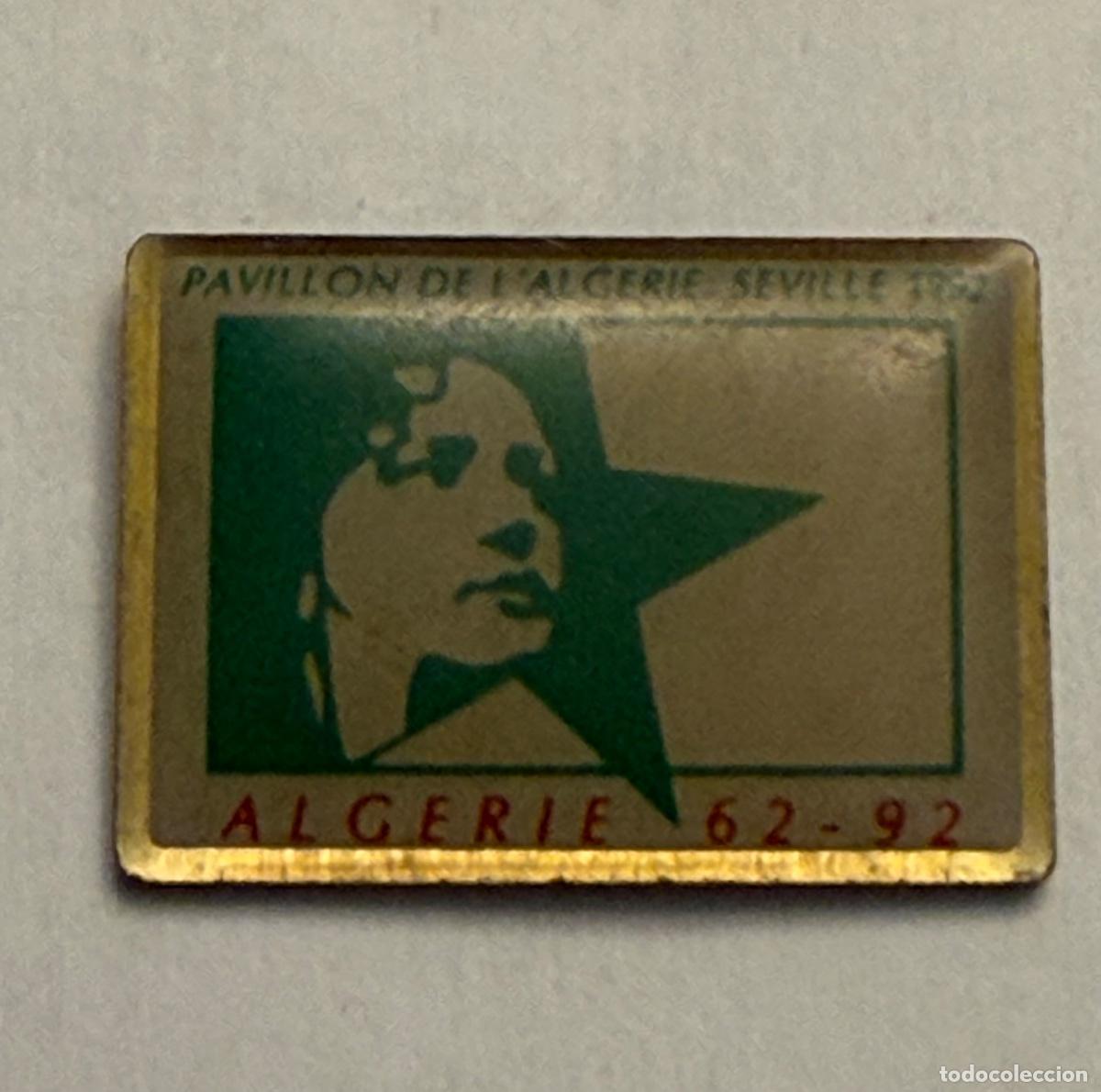 Pins de colecci&oacute;n: PIN DEL PABELLON DE ALGERIE (ARGELIA) DE LA EXPO 92 (EXPOSICI&Oacute;N DE SEVILLA 1992)