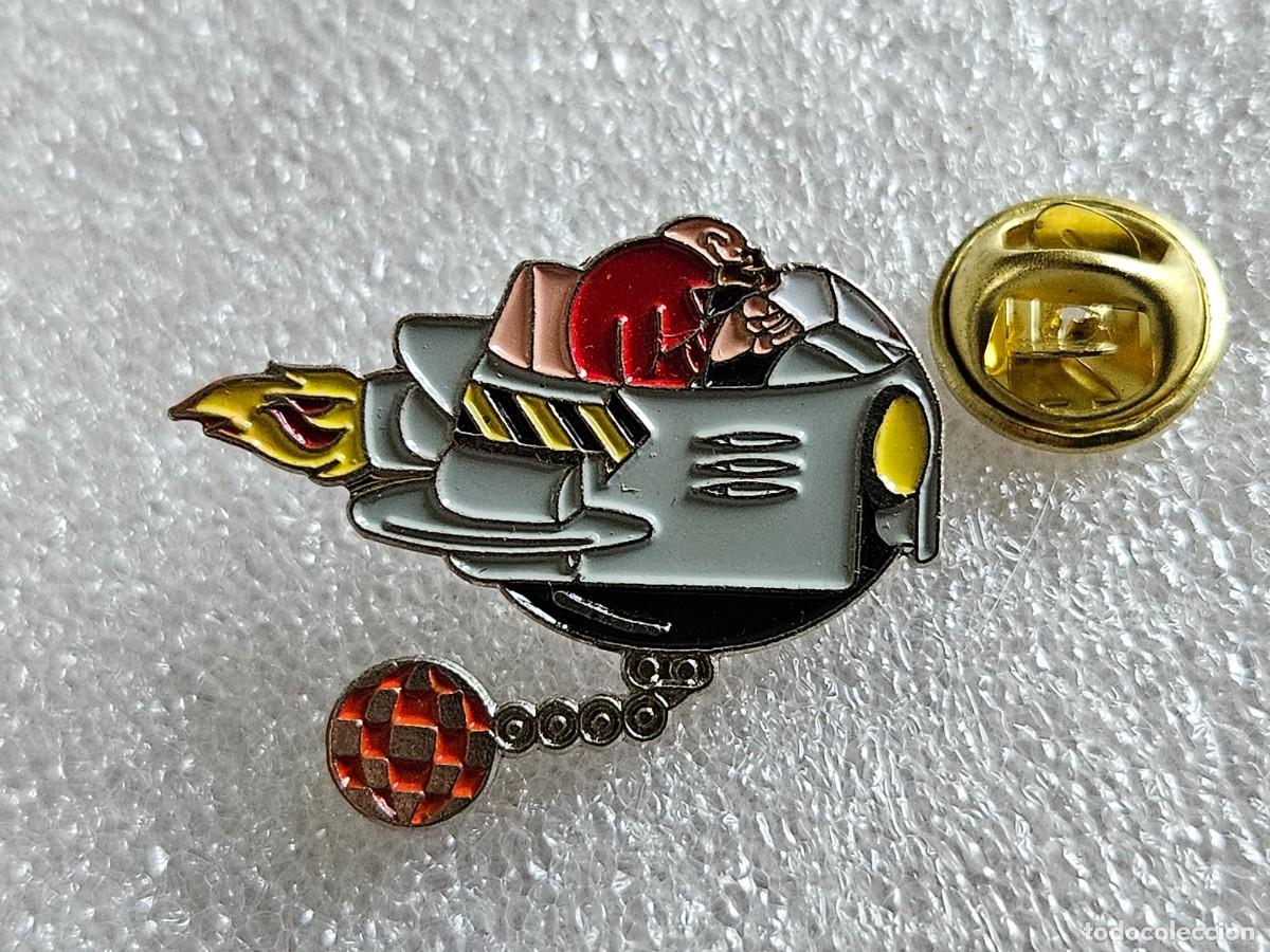 Pins de colecci&oacute;n: Pin Sonic mascota de Sega pins de los a&ntilde;os 90 pines nintendo super mario