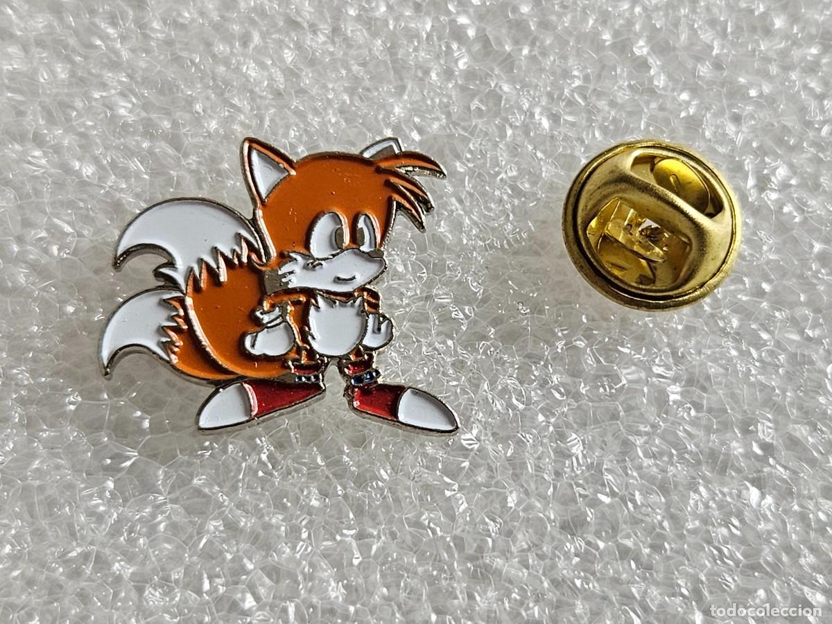 Pins de colecci&oacute;n: Pin Sonic mascota de Sega pins de los a&ntilde;os 90 pines nintendo super mario