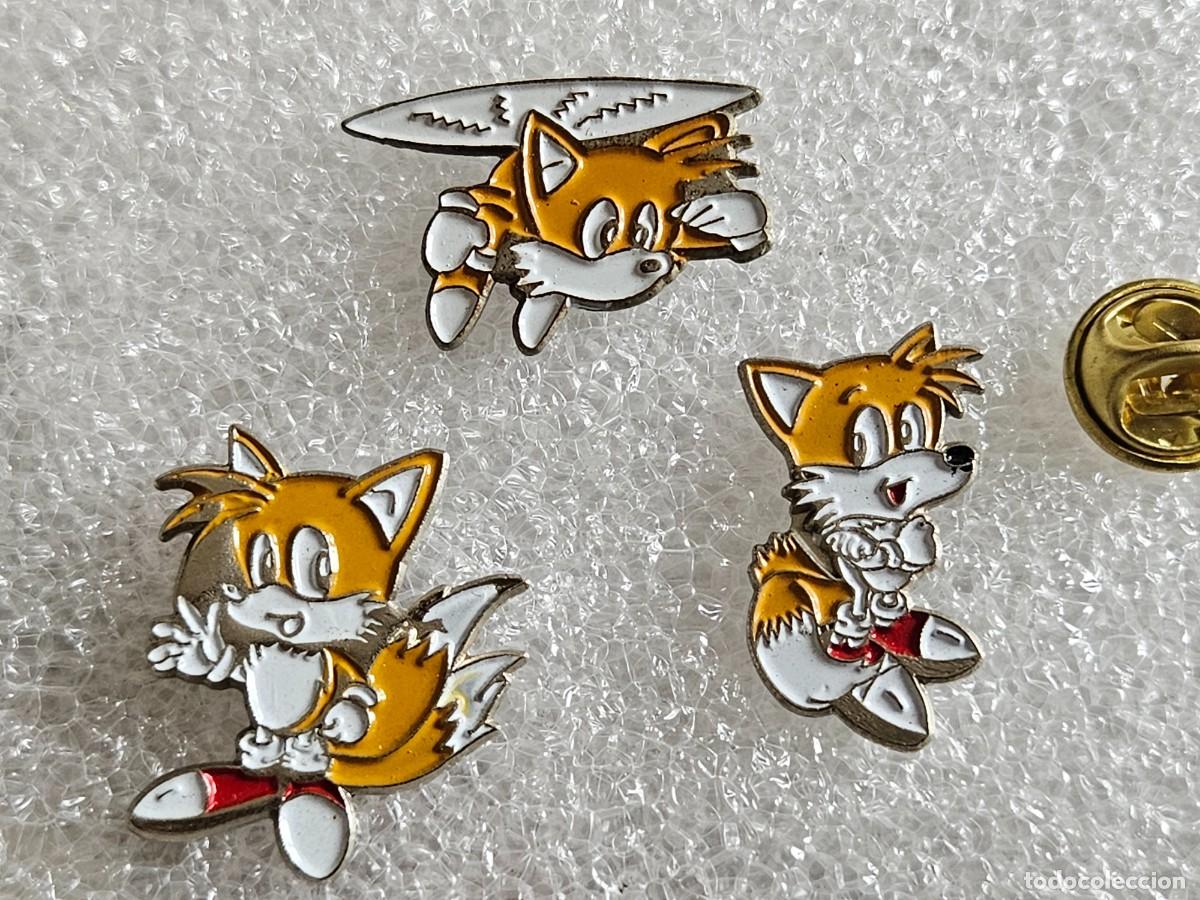 Pins de colecci&oacute;n: Pin Sonic mascota de Sega pins de los a&ntilde;os 90 pines nintendo super mario