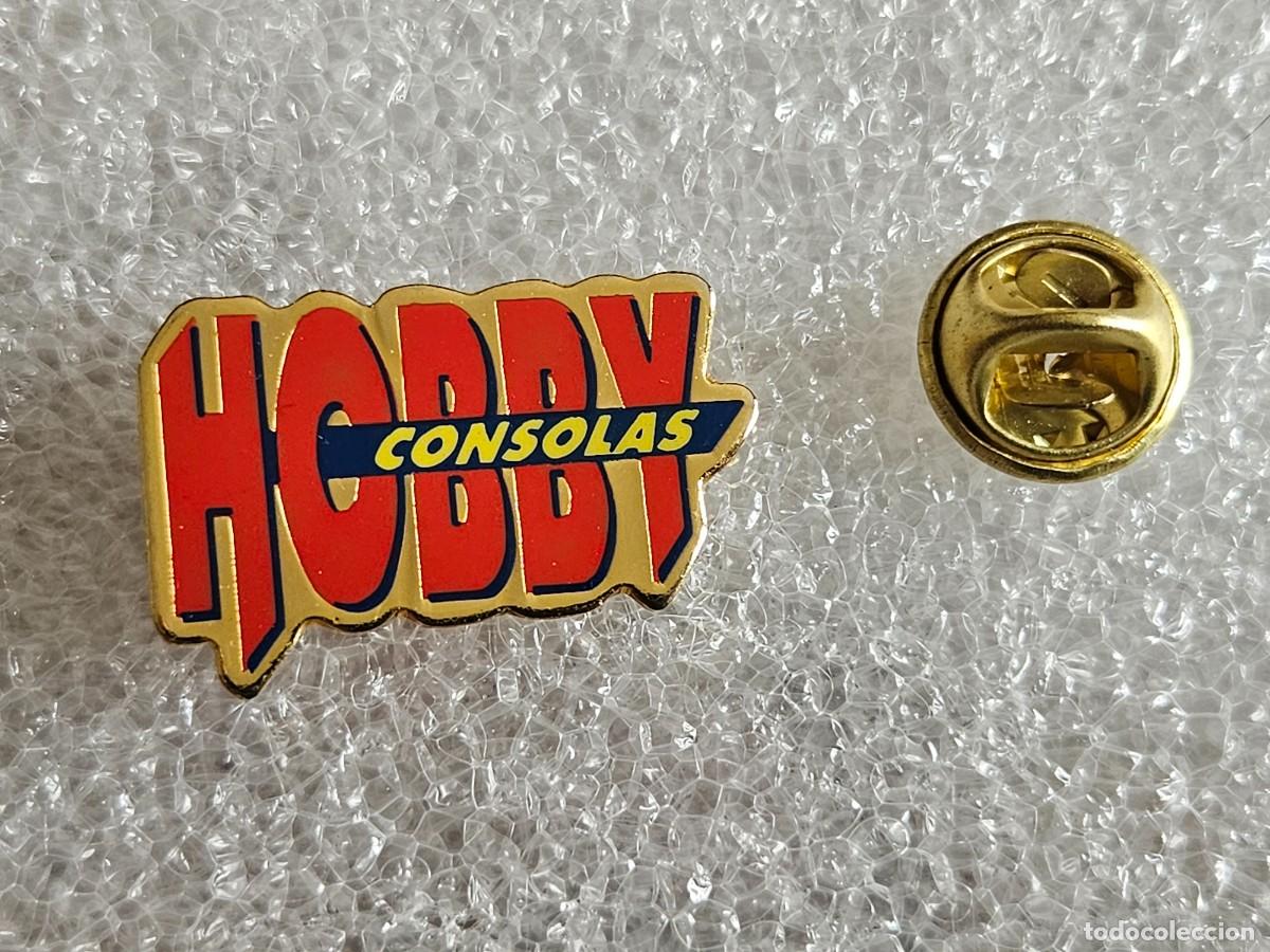Pins de colecci&oacute;n: Pin hobby consolas revista videojuegos Sega pins de los a&ntilde;os 90 pines nintendo super mario sonic
