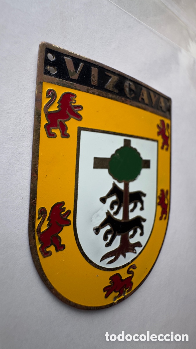 Pins de colecci&oacute;n: Placa de la OJE - VIZCAYA - Foto 2