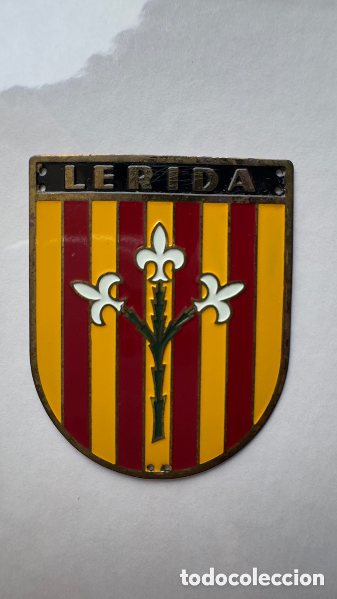 Pins de colecci&oacute;n: Placa de la OJE - L&Eacute;RIDA
