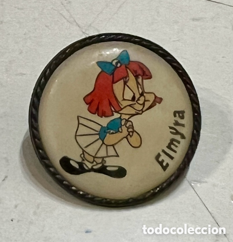Pins de colecci&oacute;n: Pin. Elmyra. Warner Bros. Metal. A&ntilde;os 90.