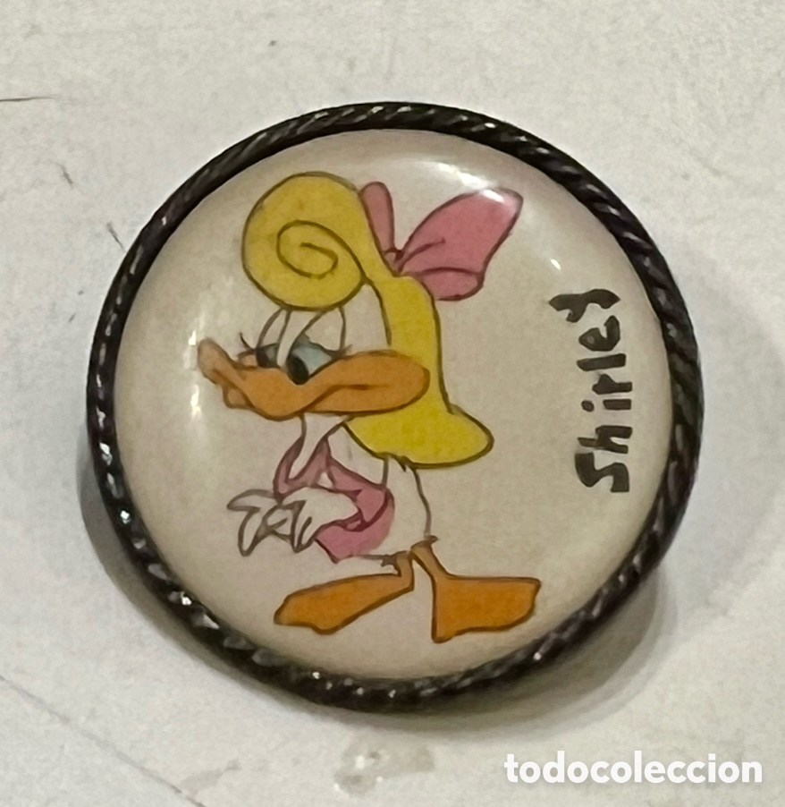 Pins de colecci&oacute;n: Pin. Shirley. Warner Bros. Metal. A&ntilde;os 90.