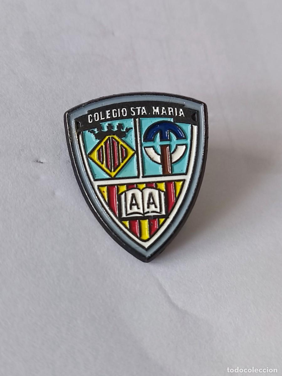 Pins de colecci&oacute;n: PIN ANTIGUO ALUMNOS COLEGIO SANTA MARIA DE VILA-REAL (CASTELLON)
