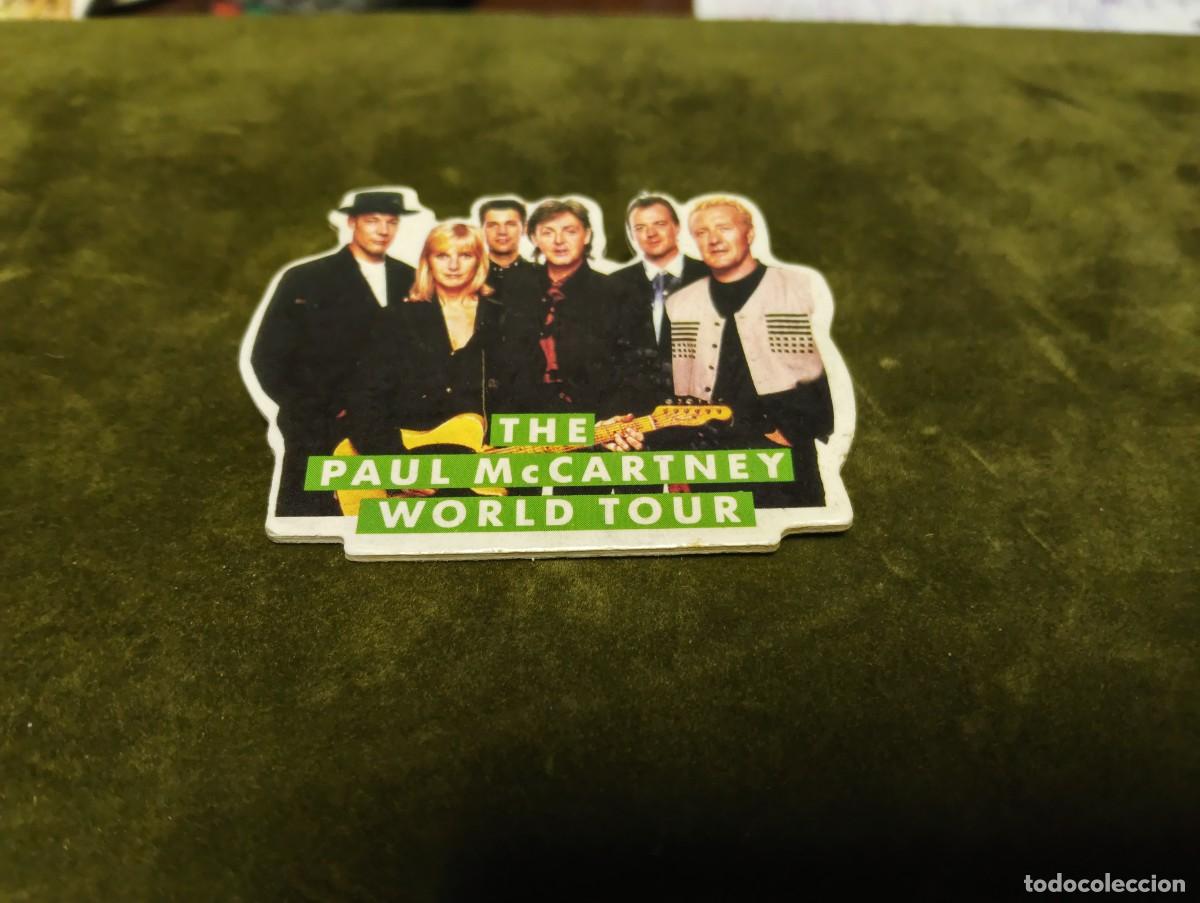 Pins de colecci&oacute;n: RARO PIN BROCHE GRAN TAMA&Ntilde;O - THE PAUL MCCARTNEY ( THE BEATLES ) WORLD TOUR - A&Ntilde;OS 80