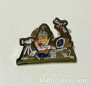 Pins de colecci&oacute;n: Pin oficial Cobi Juegos Ol&iacute;mpicos de Barcelona - Medios de comunicaci&oacute;n