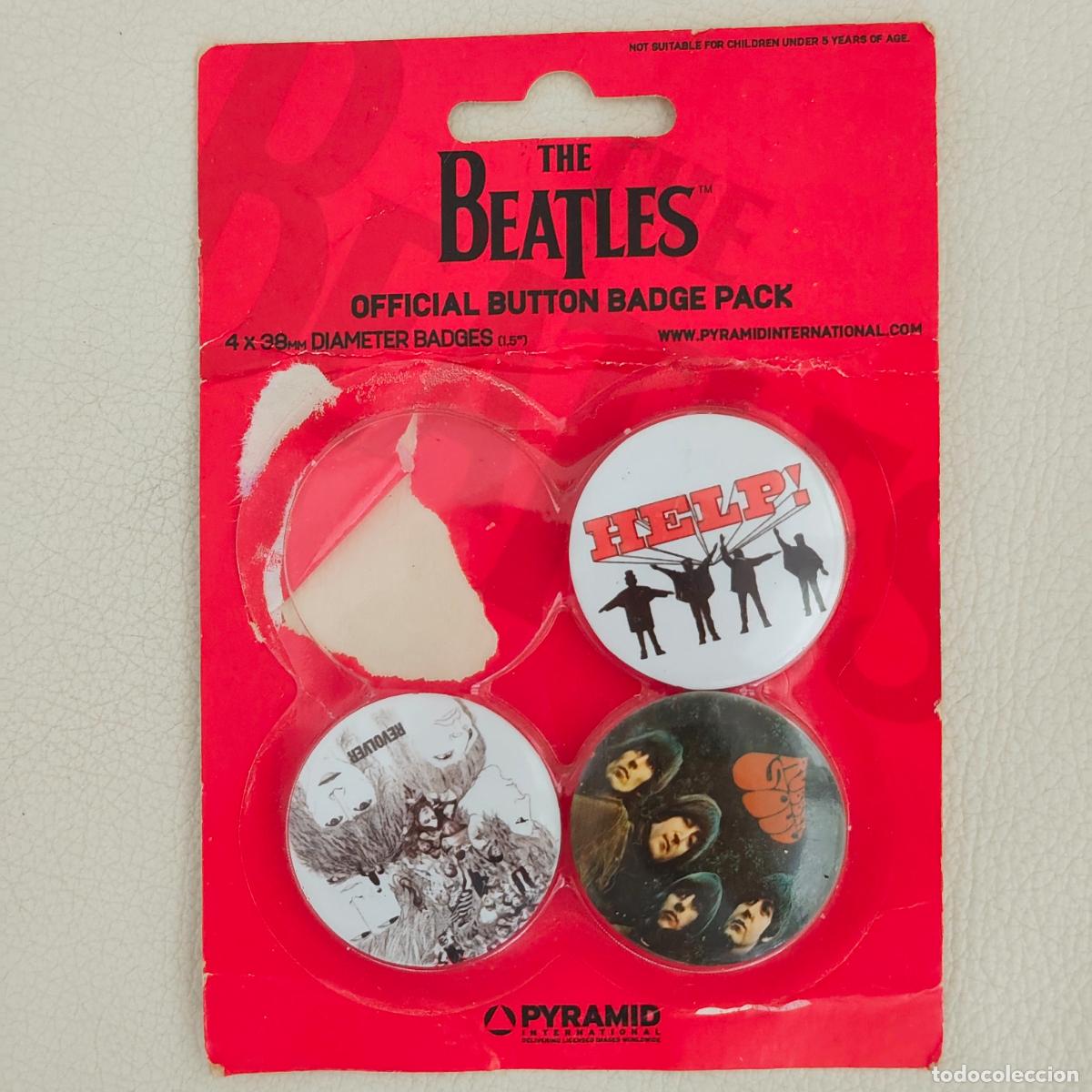 Pins de colecci&oacute;n: Beatles 3 chapas, Piramidposters