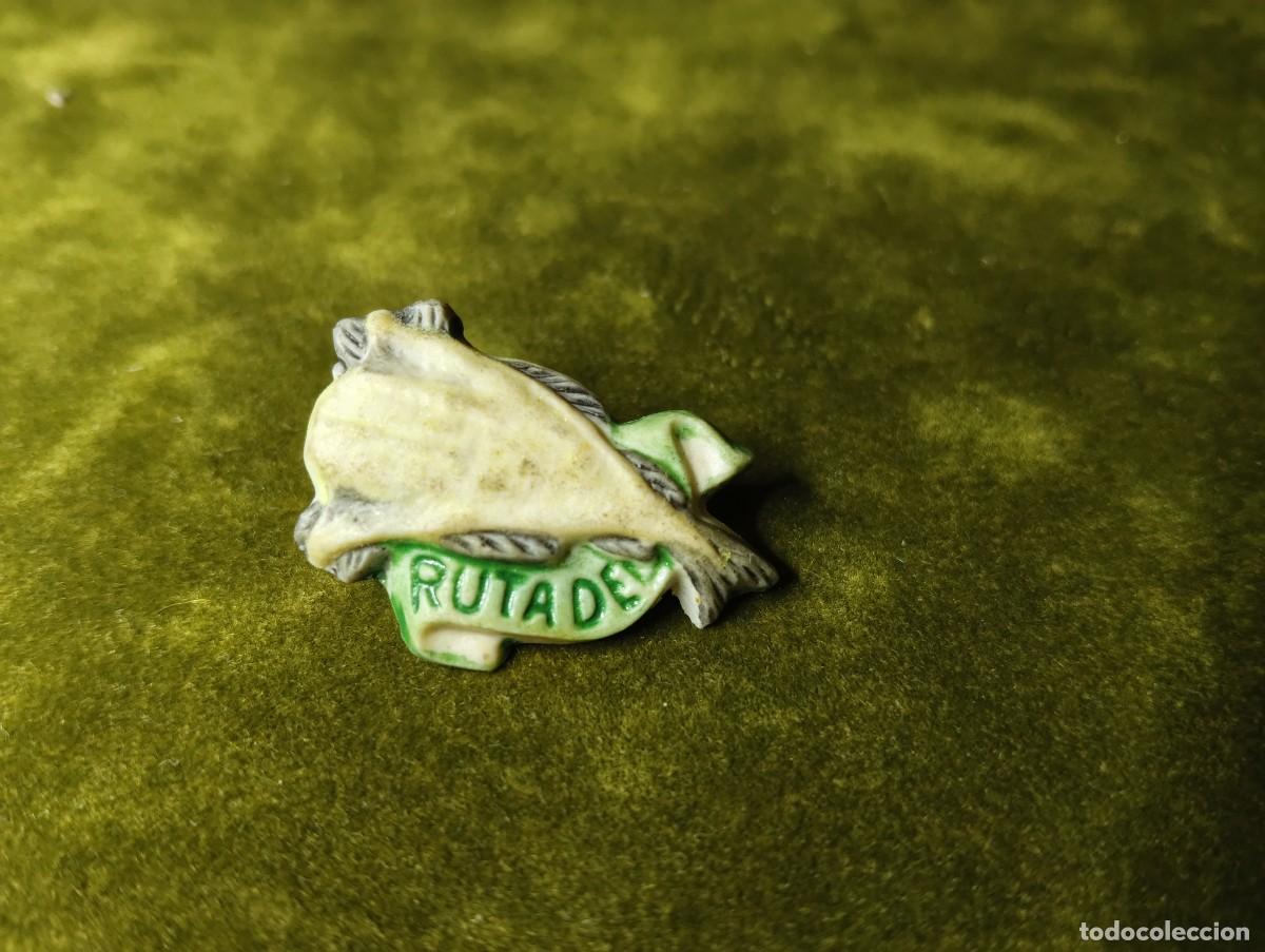 Pins de colecci&oacute;n: RARO PIN / INSIGNIA DEMOSTRATIVO Y GENERICO- RUTA DEL BACALAO DESTROY - A&Ntilde;OS 80