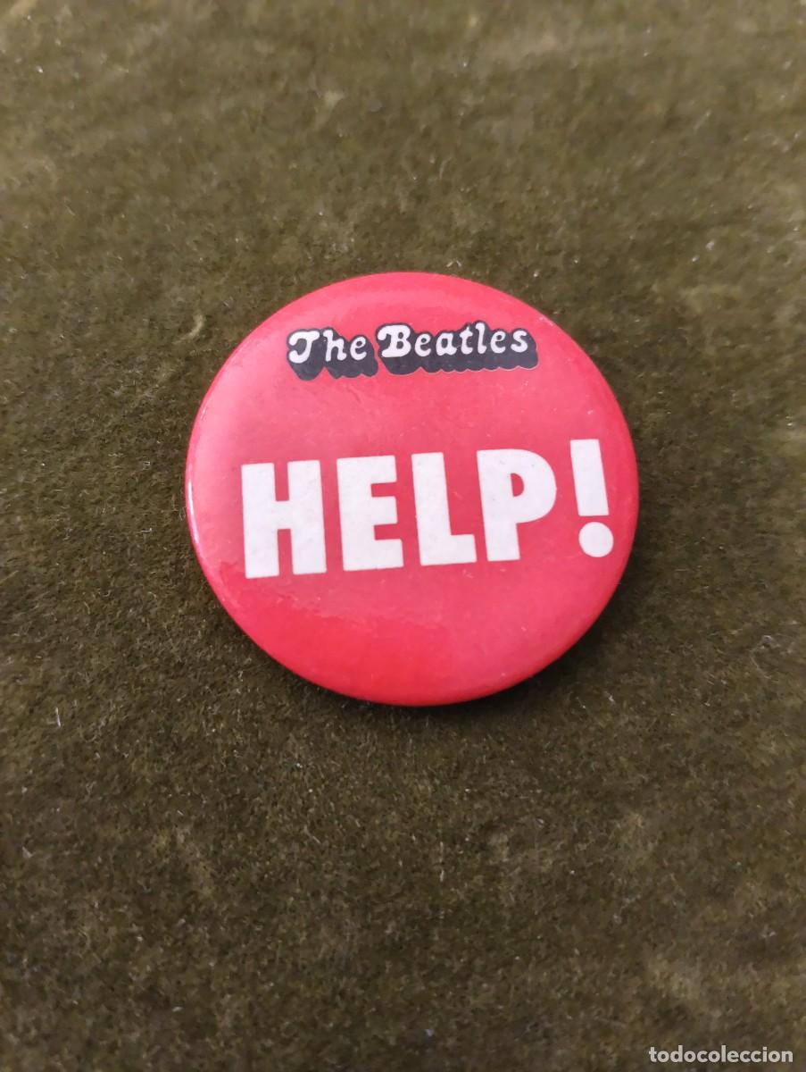 Pins de colecci&oacute;n: CHAPA THE BEATLES - DISCO HELP ! - DIAMETRO ; 3,2 CM