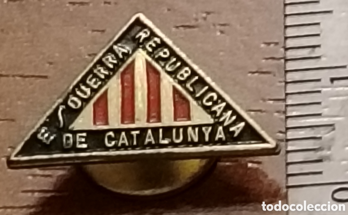 Pins de colecci&oacute;n: Insignia antigua de solapa de Esquerra Republicana de Catalunya
