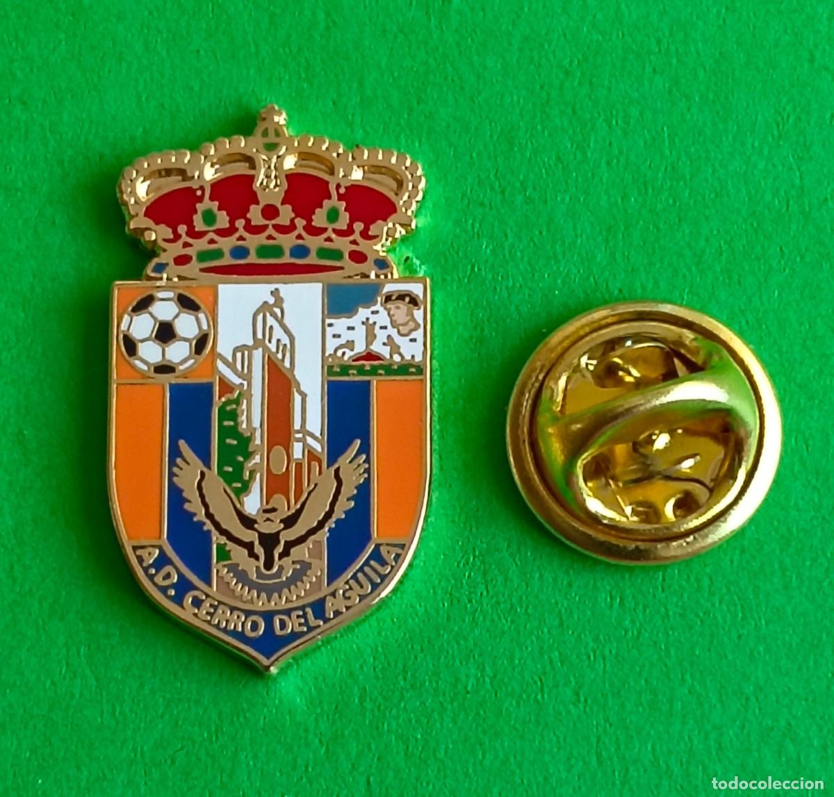 Pins de colecci&oacute;n: PIN FUTBOL - ESMALTE - AMIGOS DEPORTIVO CERRO DEL AGUILA - SEVILLA - 131001