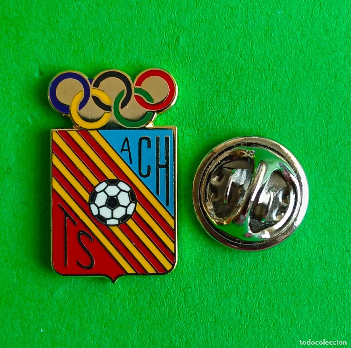 Pins de colecci&oacute;n: PIN FUTBOL - ESMALTE - ATLETICO CENTRE HOSPITALENSE - HOSPITALET DE LLOBREGAT - BARCELONA - 131006
