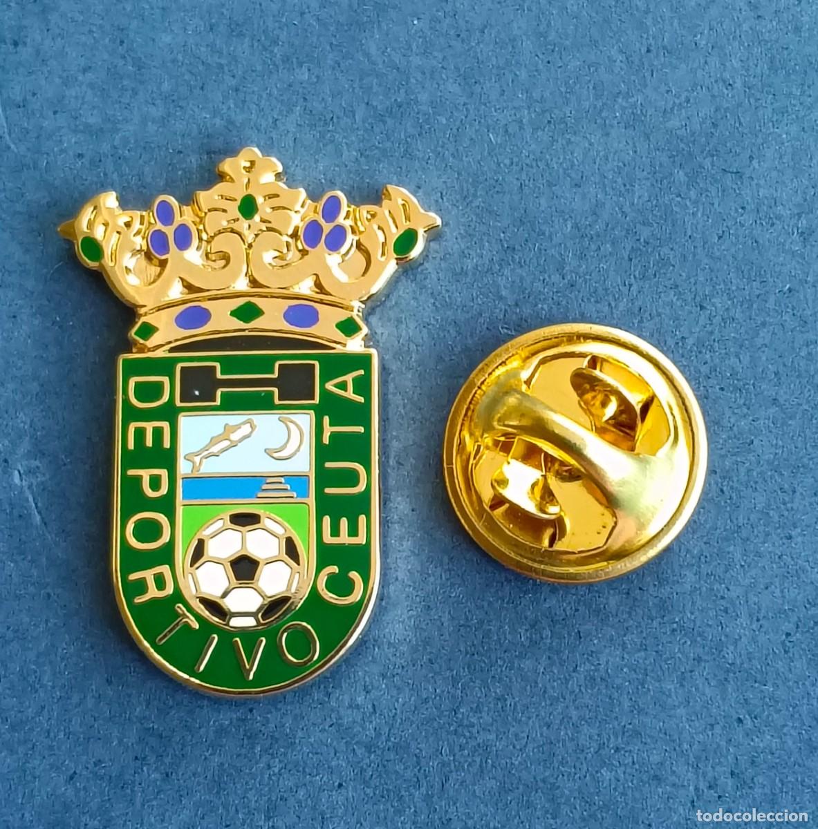 Pins de colecci&oacute;n: PIN FUTBOL - ESMALTE - HILAL DEPORTIVO CEUTA - CEUTA - 131013