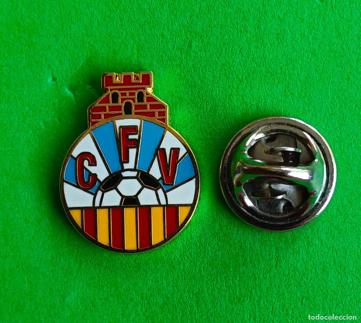 Pins de colecci&oacute;n: PIN FUTBOL - ESMALTE - C.F. VILANOVA - VILANOVA Y GELTRU - BARCELONA - 131125