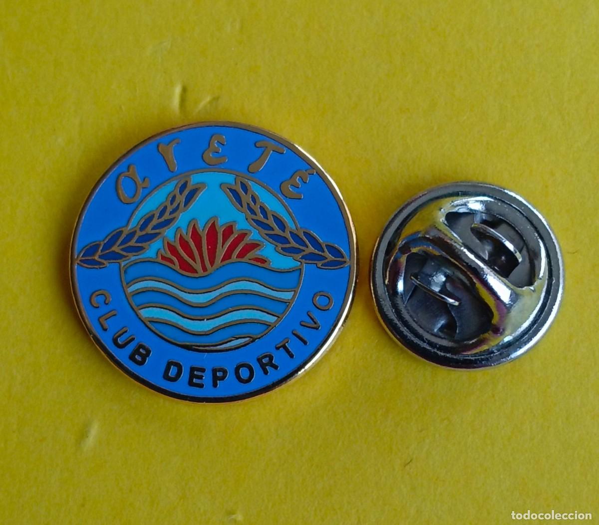 Pins de colecci&oacute;n: PIN FUTBOL - ESMALTE - C.D. ARETE - SAN JUAN DE LA RAMBLA- TENERIFE - 131129