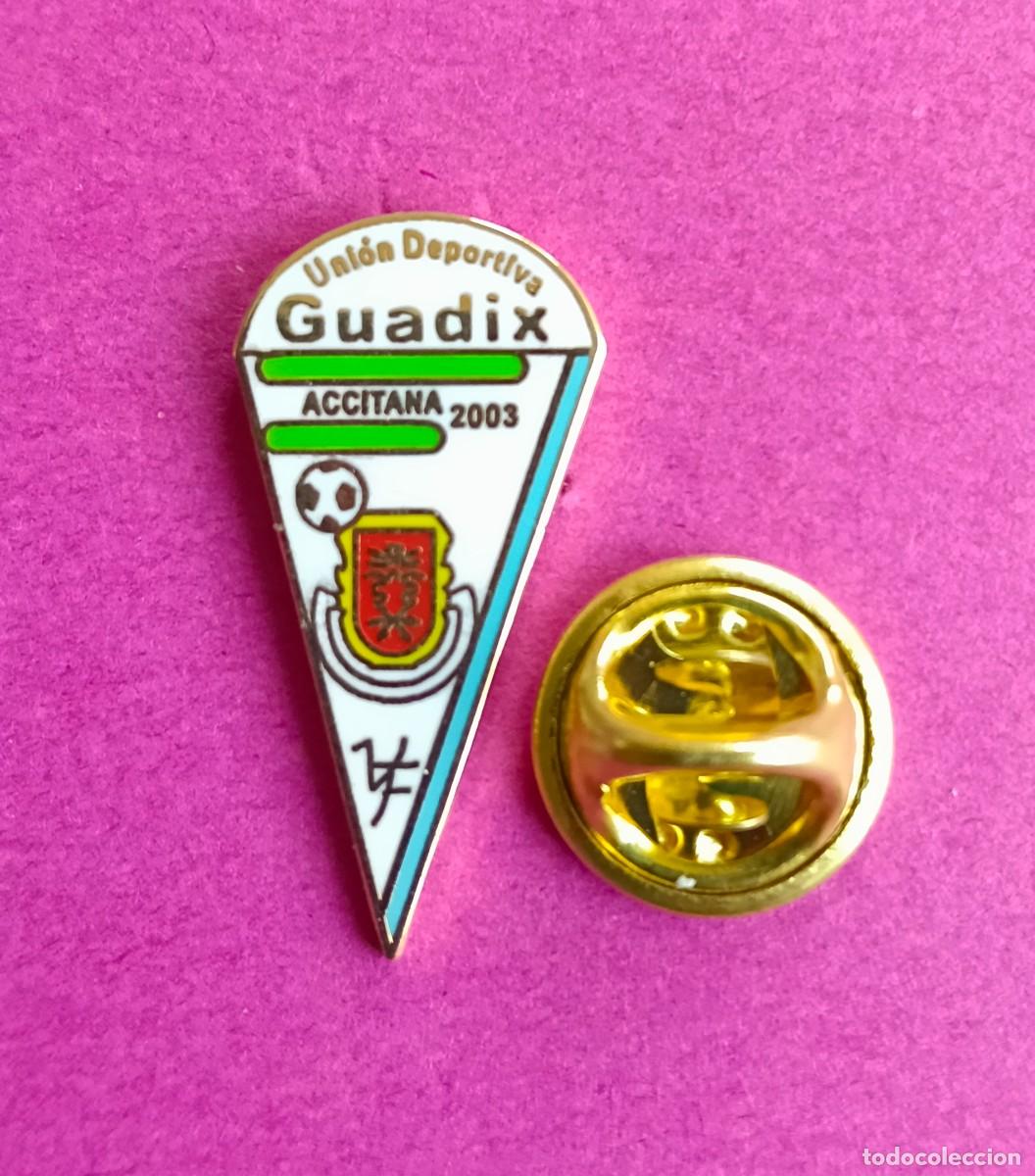 Pins de colecci&oacute;n: PIN FUTBOL - ESMALTE - UNION DEPORTIVA GUADIX - GUADIX - GRANADA - 131140