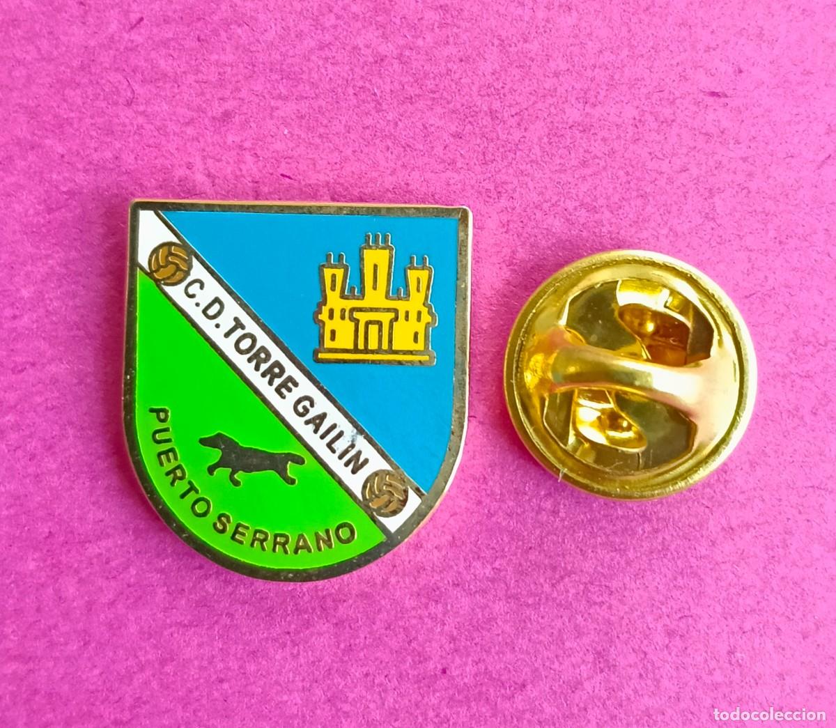 Pins de colecci&oacute;n: PIN FUTBOL - ESMALTE - C.D. TORRE GAILIN - PUERTO SERRANO - CADIZ - 131141