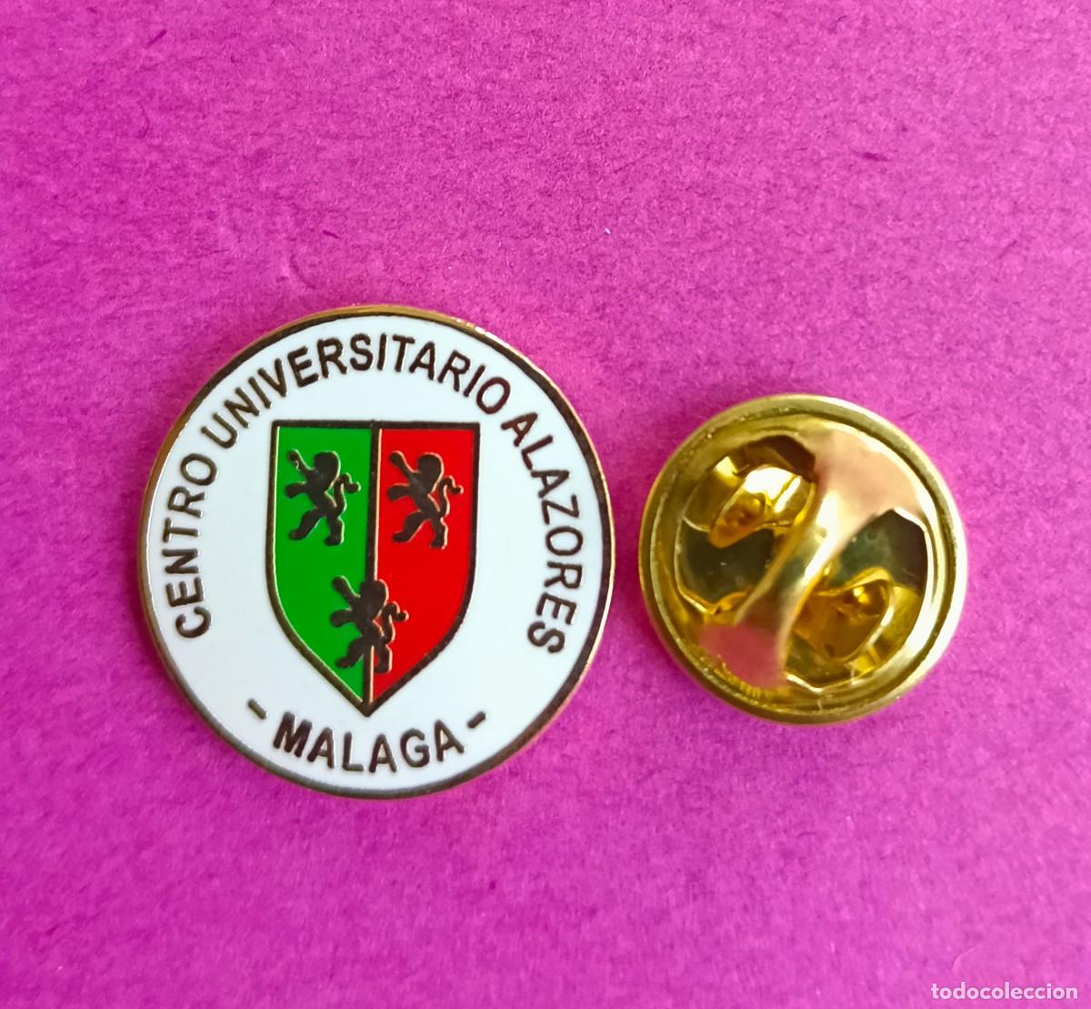 Pins de colecci&oacute;n: PIN FUTBOL - ESMALTE - A.D. CENTRO UNIVERSITARIO ALAZORES - MALAGA - 131143