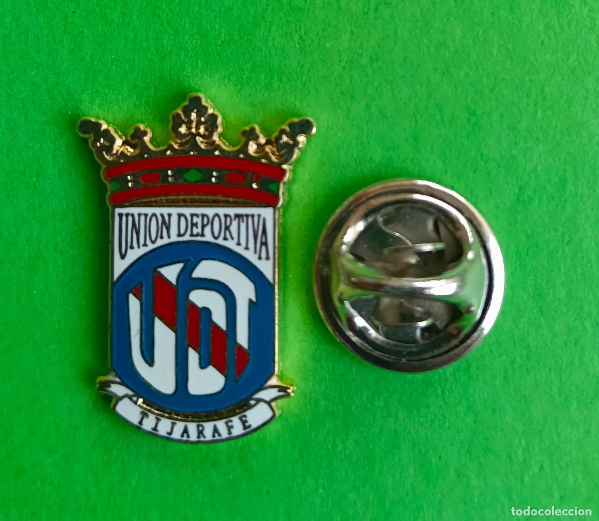Pins de colecci&oacute;n: PIN FUTBOL - ESMALTE - UNION DEPORTIVA TIJARAFE - TIJARAFE - LA PALMA - TENERIFE - 130901