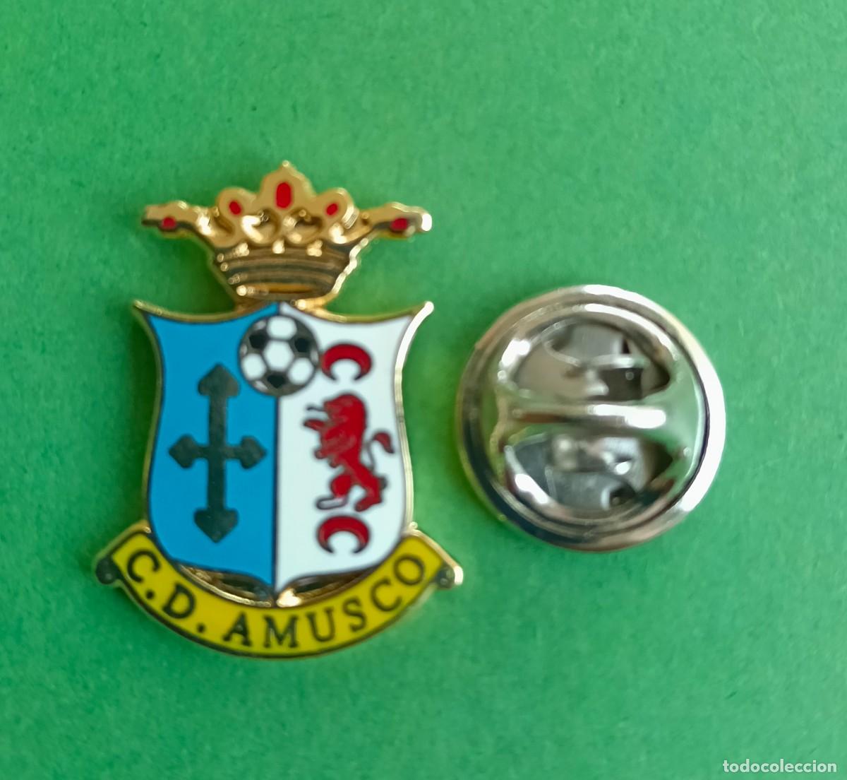 Pins de colecci&oacute;n: PIN FUTBOL - ESMALTE - C.D. AMUSCO - AMUSCO - PALENCIA - 130903