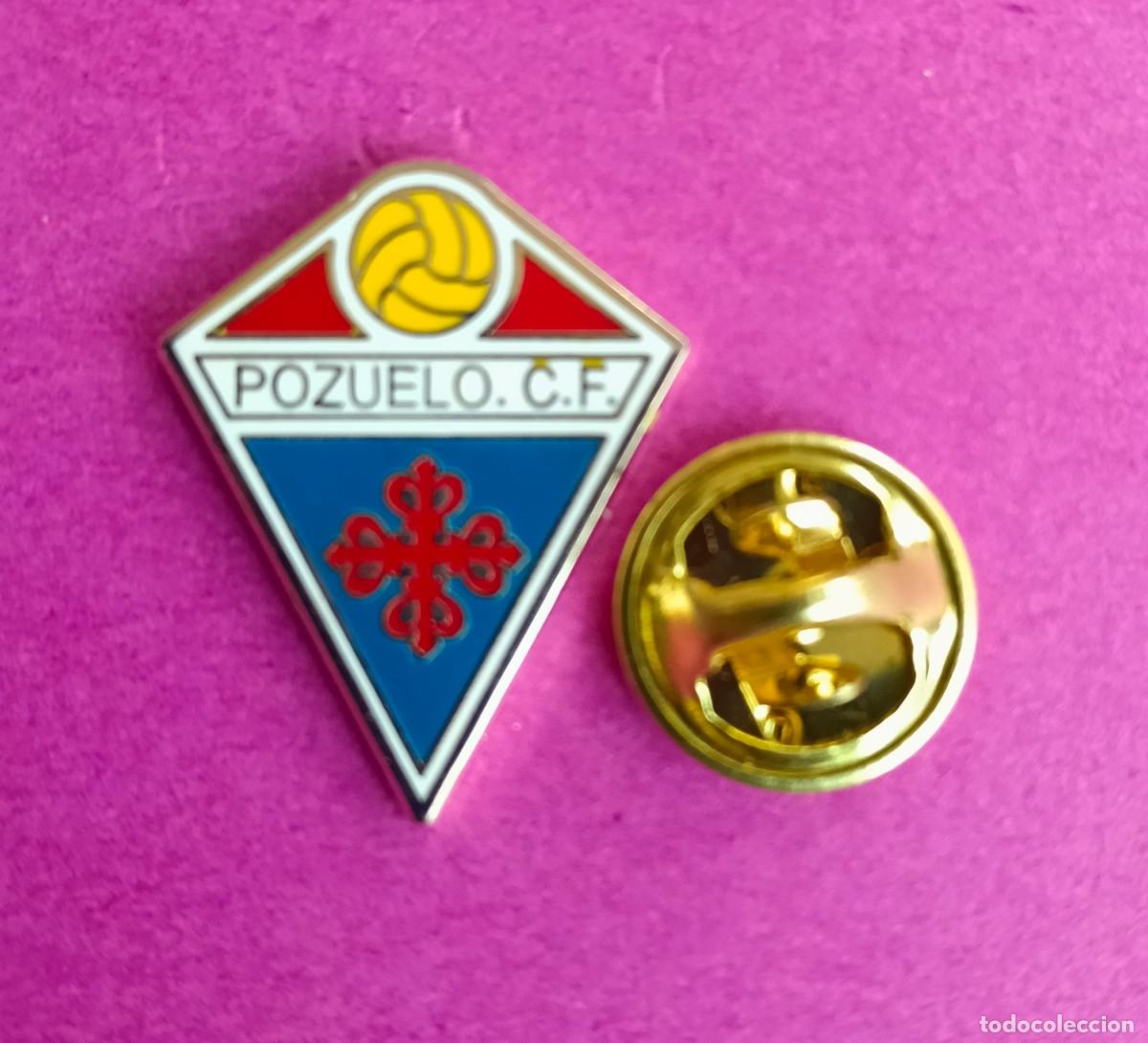 Pins de colecci&oacute;n: PIN FUTBOL - ESMALTE - POZUELO C.F. - POZUELO DE CALATRAVA - CIUDAD REAL - 130918