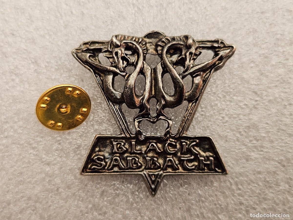Pins de colecci&oacute;n: Pin Black Sabbath de m&uacute;sica heavy death metal pins a&ntilde;os 90 pines