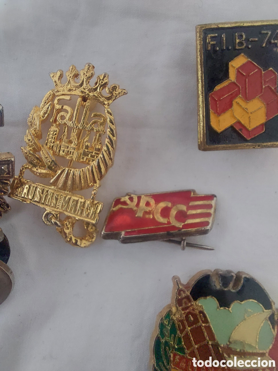 Pins de colecci&oacute;n: Pines espa&ntilde;oles tradicionales.FALLA y UGT... - Foto 3