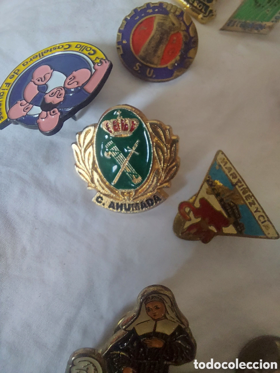 Pins de colecci&oacute;n: Pines espa&ntilde;oles tradicionales.FALLA y UGT... - Foto 8