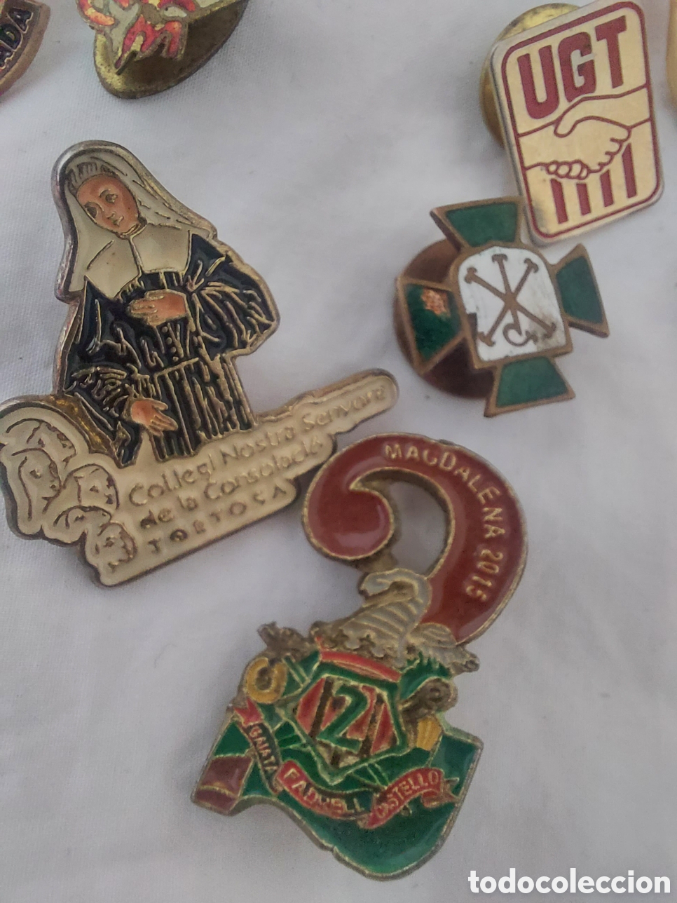 Pins de colecci&oacute;n: Pines espa&ntilde;oles tradicionales.FALLA y UGT... - Foto 9