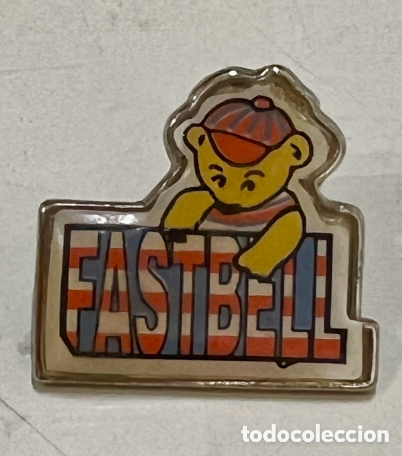 Pins de colecci&oacute;n: Pin. FASTBELL. Metal. A&ntilde;os 70.