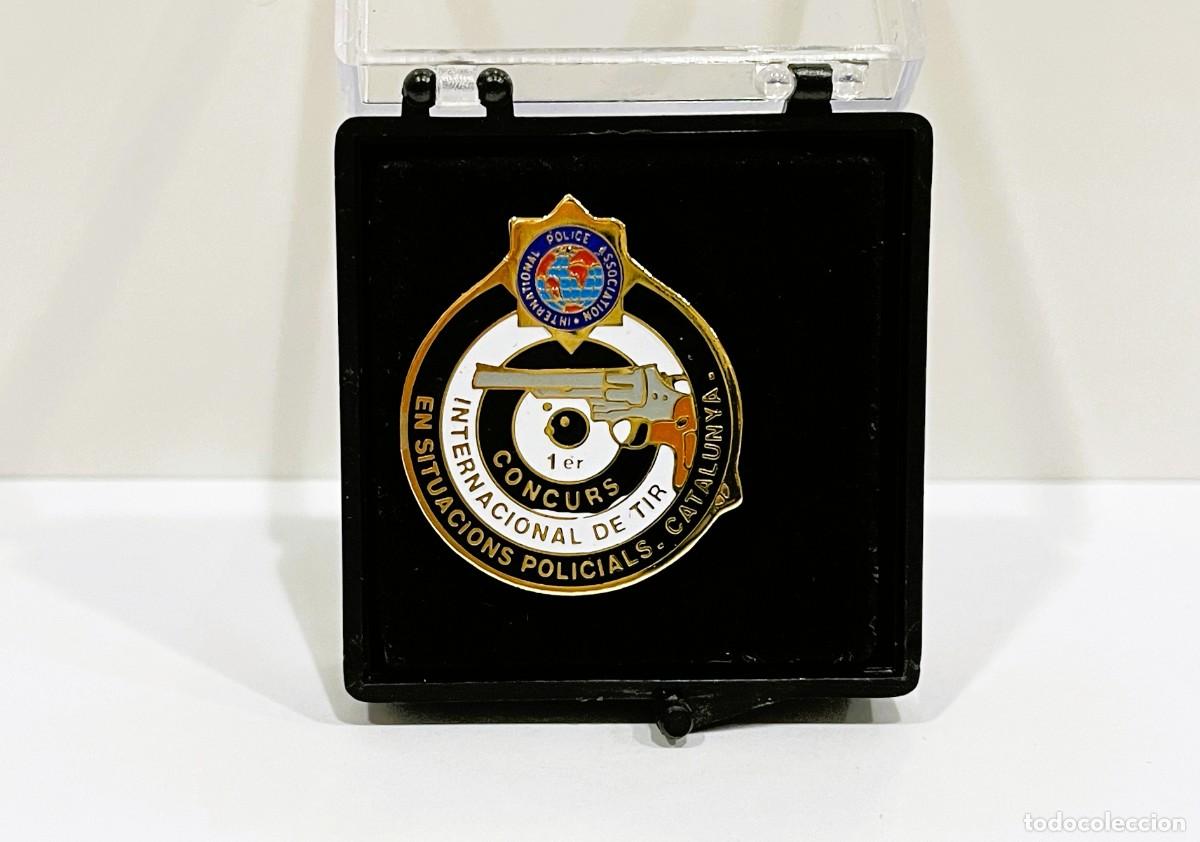 Pins de colecci&oacute;n: PIN 1er CONCURS INTERNACIONAL DE TIR EN SITUACIONS POLICIALS (1994)