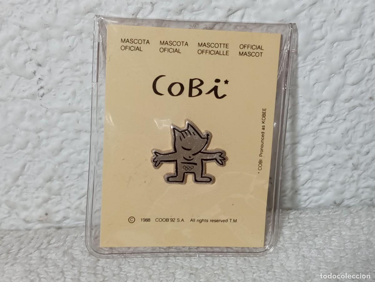 Pins de colecci&oacute;n: ANTIGUO PIN ESTUCHE INSIGNIA DE COBI MASCOTA OFICIUAL JUEGOS OLIMPICOS BARCELONA 92
