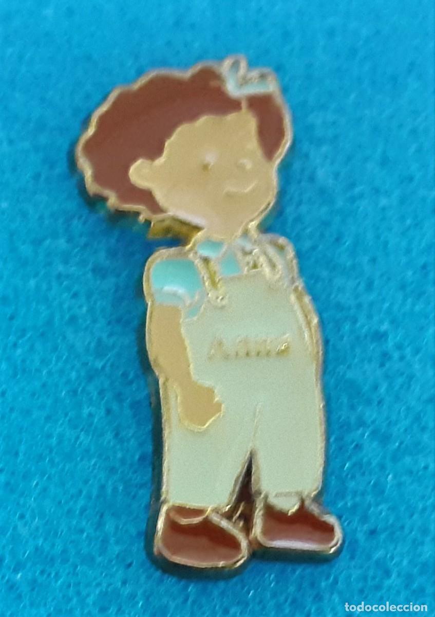 Pins de colecci&oacute;n: PIN VINTAGE ANNA, DIBUJOS ANIMADOS LAS TRES MELLIZAS