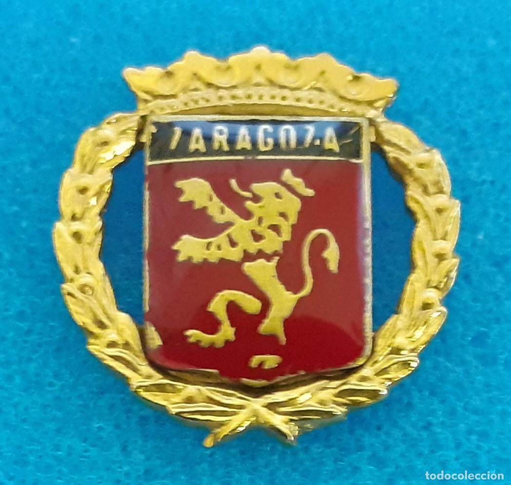 Pins de colecci&oacute;n: PIN VINTAGE ESCUDO ZARAGOZA