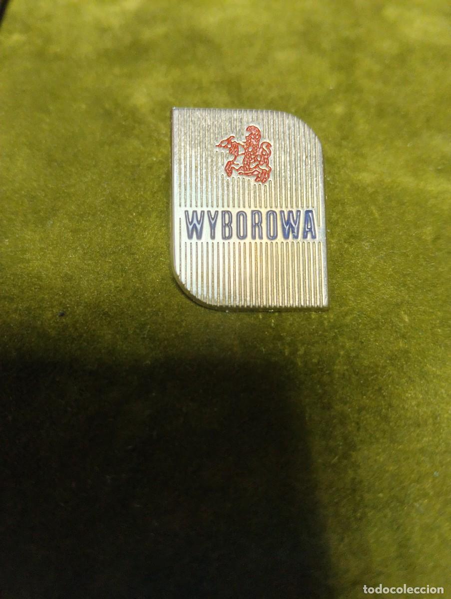 Pins de colecci&oacute;n: RARO PIN PUBLICIDAD VODKA / WODKA WYBOROWA