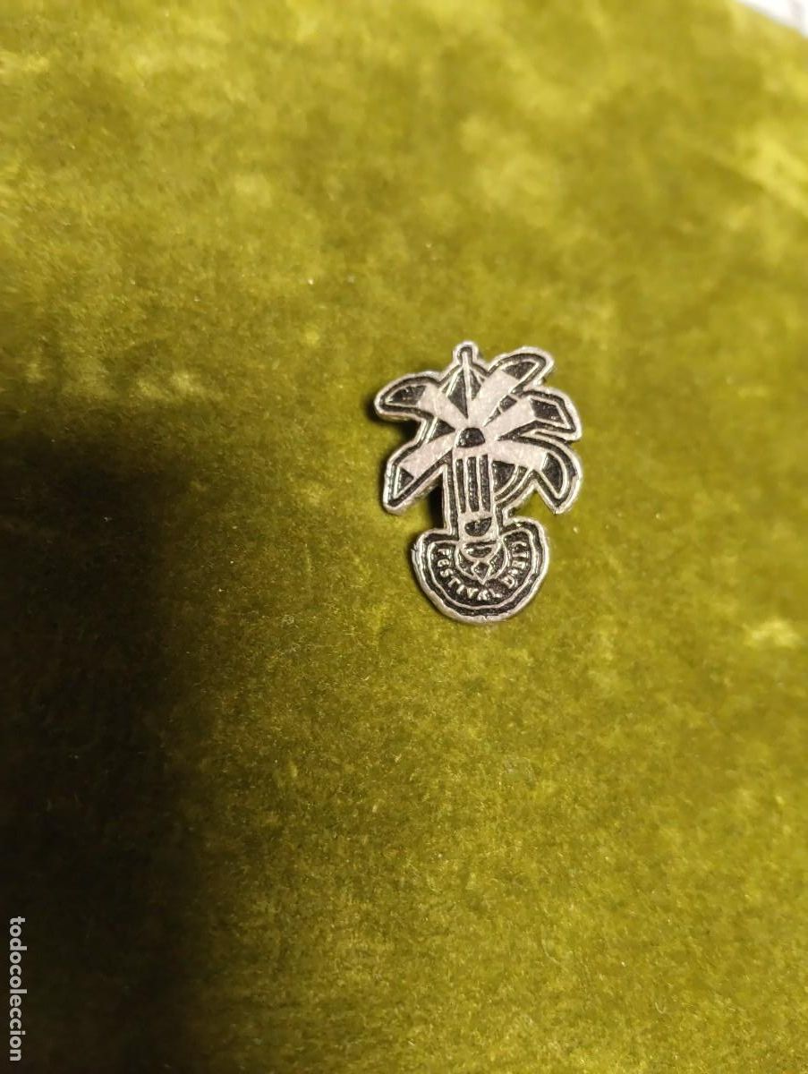 Pins de colecci&oacute;n: RARO PIN PRIMER FESTIVAL DE MUSICA DE ELCHE / ELX - 1990
