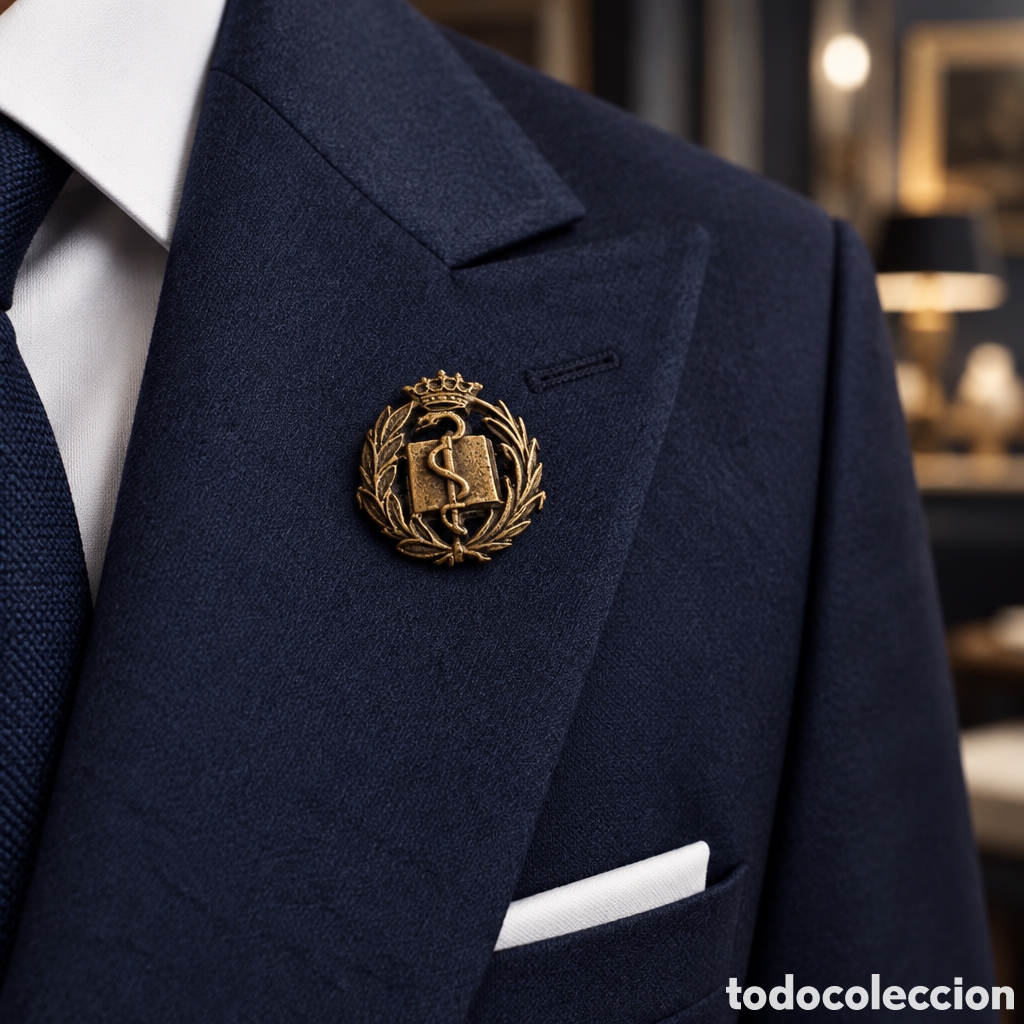 Pins de colecci&oacute;n: Elegante pin profesional de medicina,