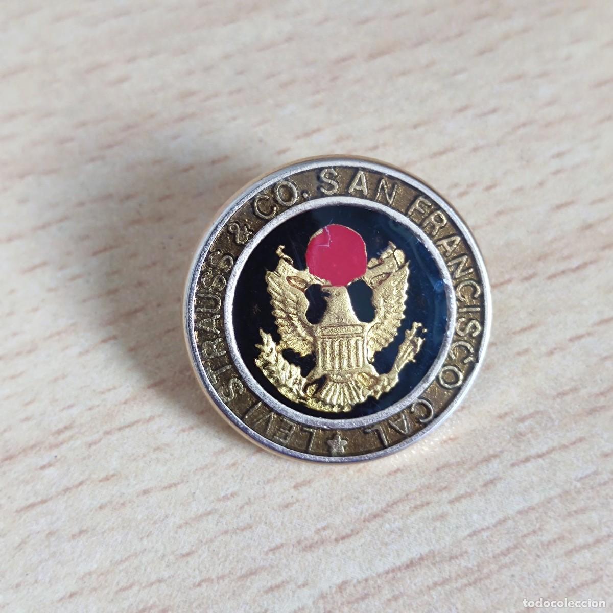 Pins de colecci&oacute;n: PIN INSIGNIA - LEVI STRAUSS SAN FRANCISCO USA - ESCUDO