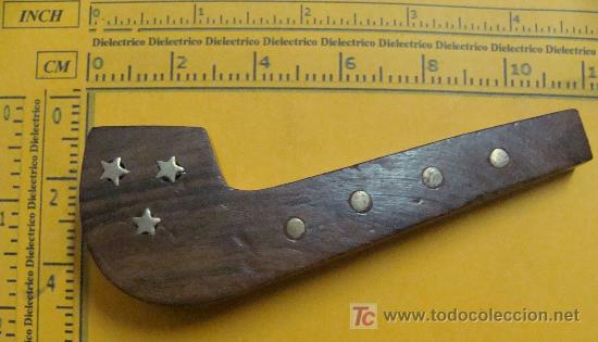 Pipas de fumar: PIPA DE FUMAR. MADERA. ESTRELLAS DORADAS. . - Foto 2