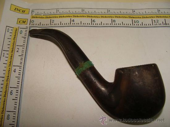 Pipas de fumar: PIPA DE FUMAR DE MADERA. SIN MARCAJES. USADA. - Foto 2